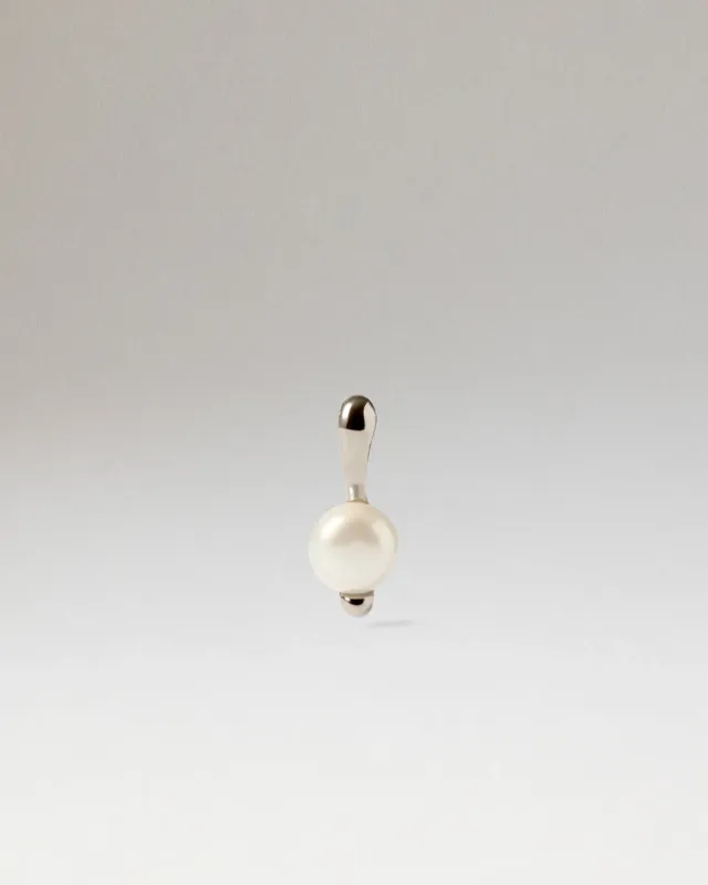 PDPAOLA La Perla pendentif argent perle d'eau douce