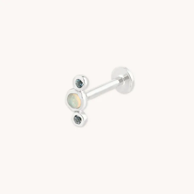 Astrid & Miyu Molten Opal Cluster clou piercing opale
