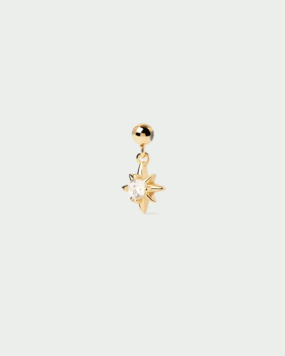 PDPAOLA Northern Star breloque étoile zirconia