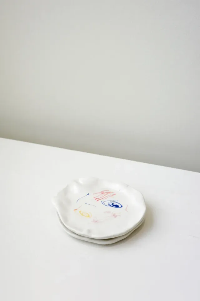 Completedworks Imperfect Mostly Flat sous-verres lot 2 blanc mat