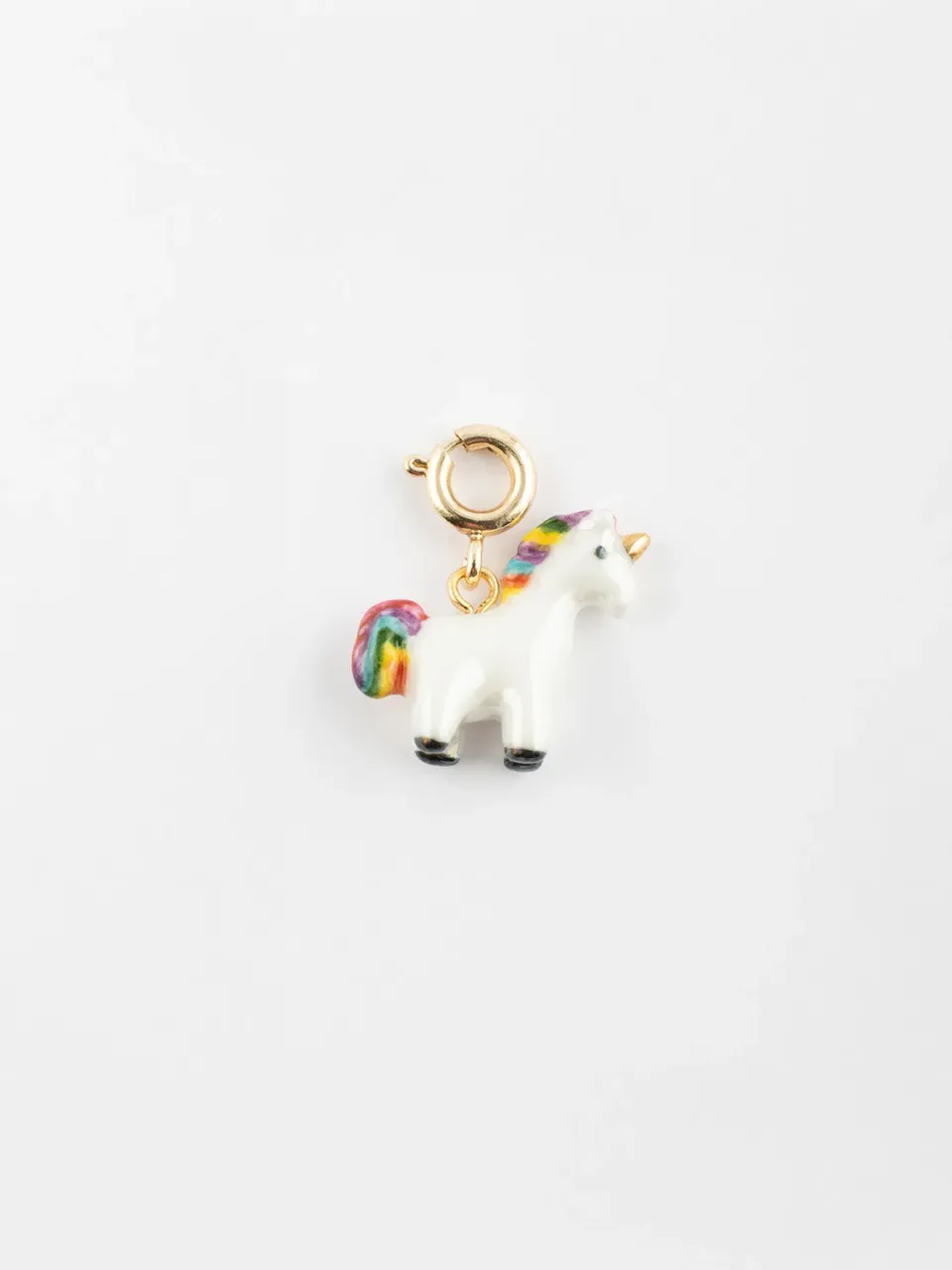 Nach Bijoux Charm's licorne charm porcelaine violette