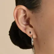 Astrid & Miyu Marquise clou piercing titane noir