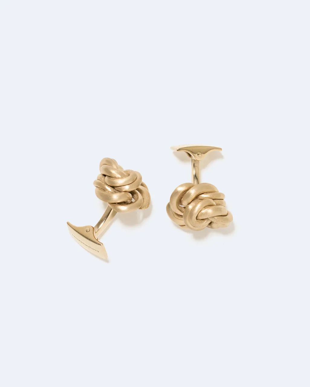 Completedworks Really Knotted boutons de manchette vermeil