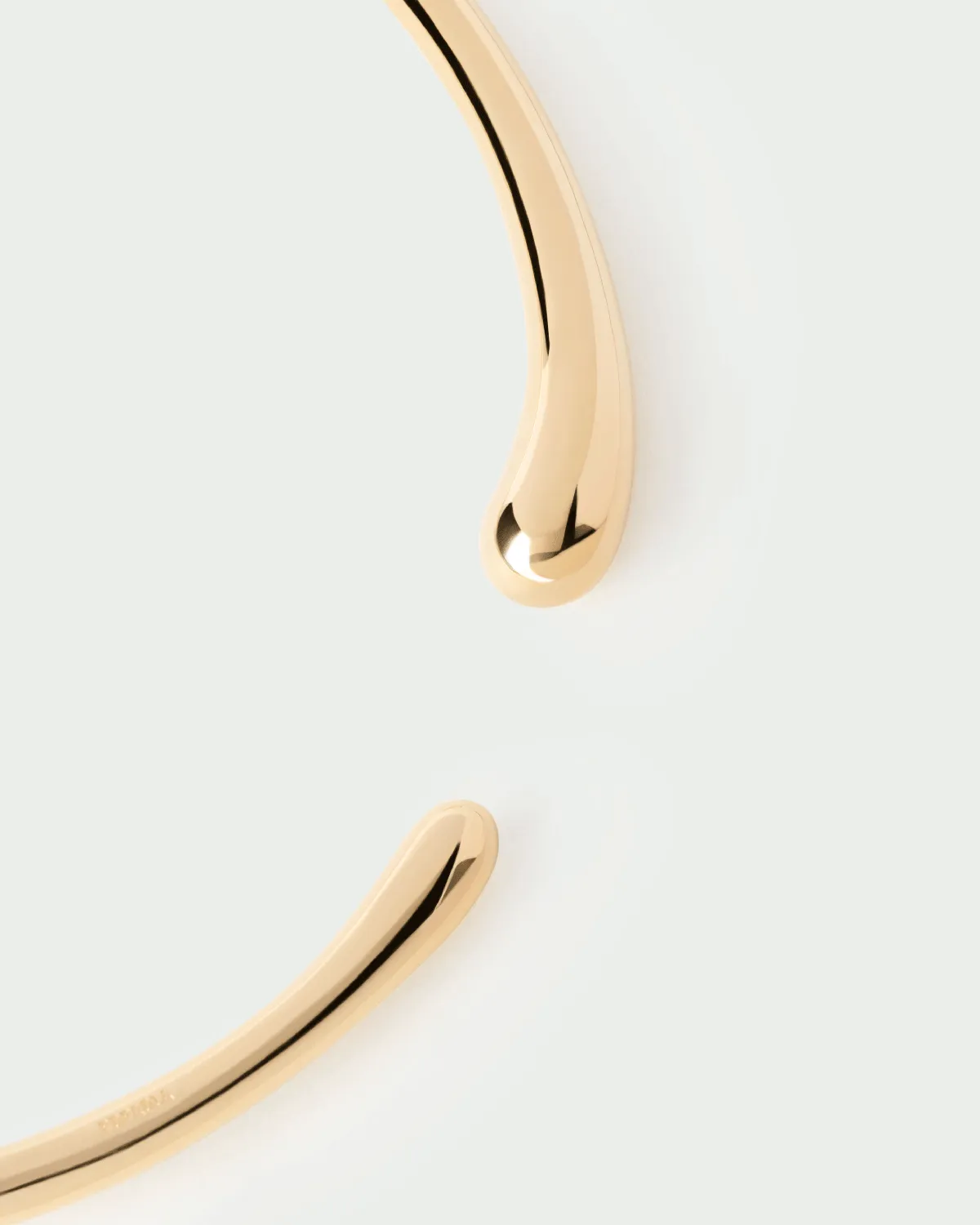 PDPAOLA Orbit collier ras de cou doré 6 mm rigide