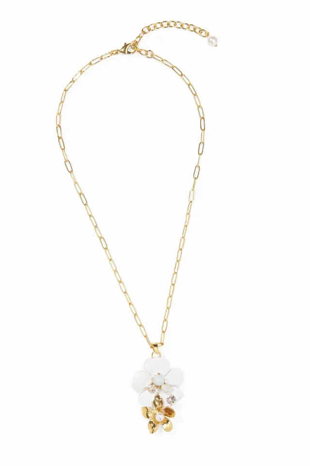 Philippe Ferrandis Ischia collier long blanc