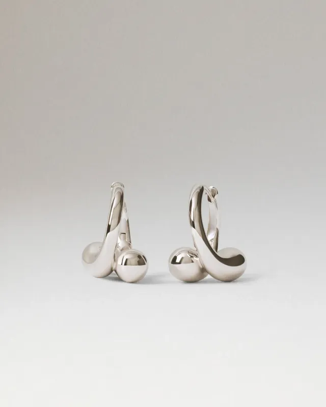 PDPAOLA Loop créoles argent 12 mm 6,56 g