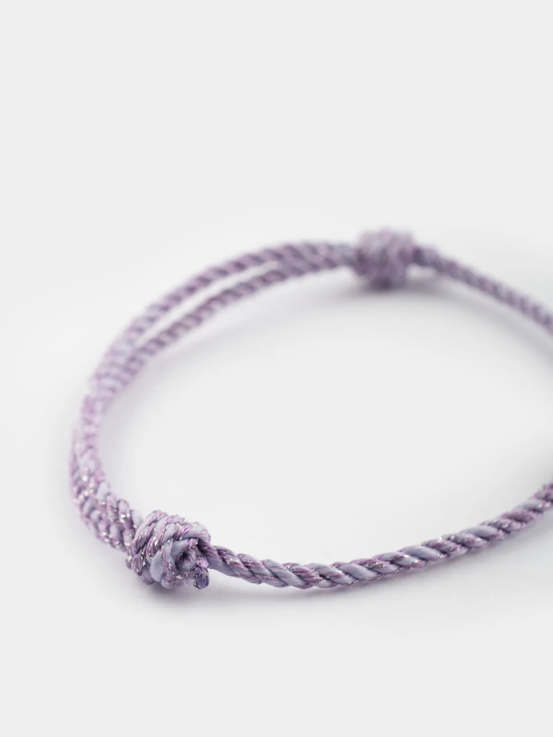 Nach Bijoux Mix and Match bracelet cordon violet personnalisable