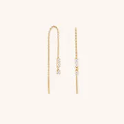 Astrid & Miyu Crystal Scatter bague doré pavé