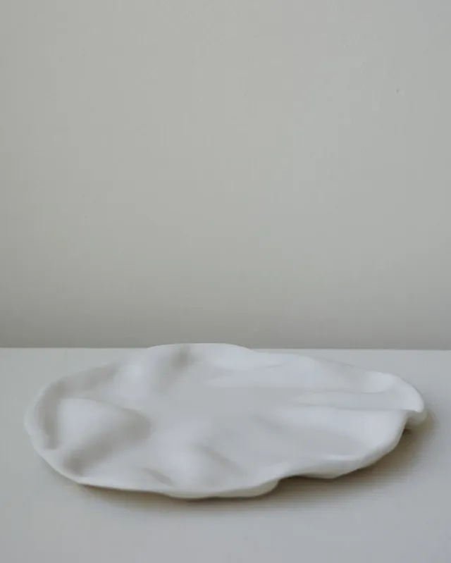 Completedworks Perfect Plate grande assiette blanc mat