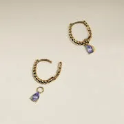 Astrid & Miyu Tanzanite December charm or tanzanite