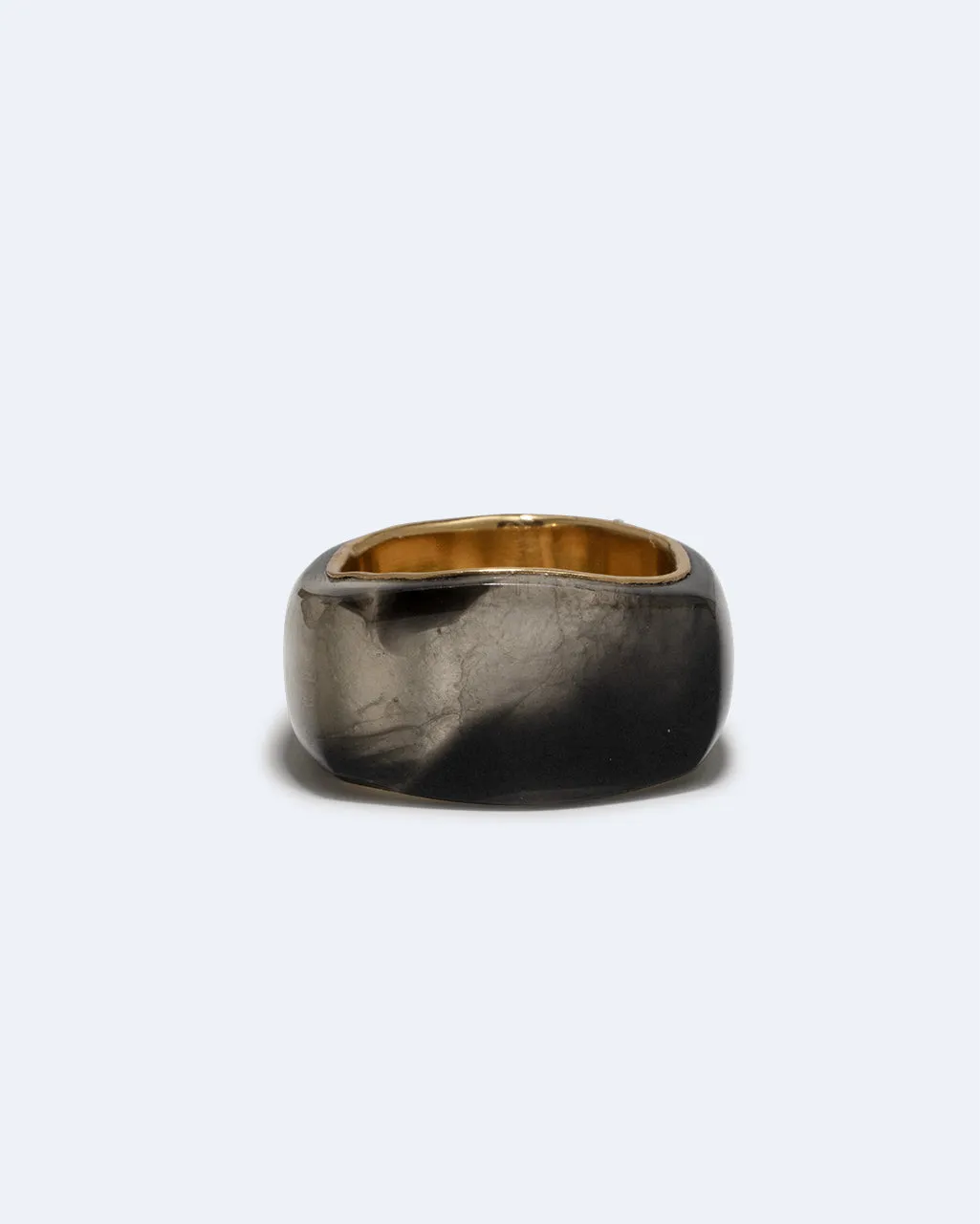 Completedworks A Virtuous Circle bague quartz fumé vermeil