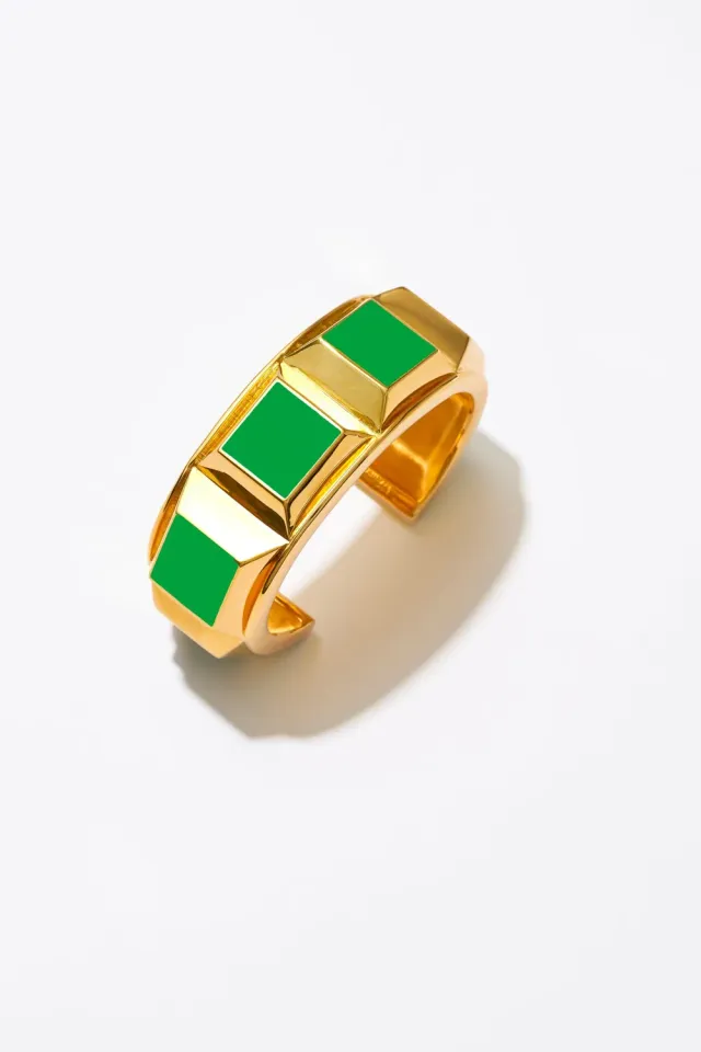 Philippe Ferrandis Kheops bracelet doré graphique