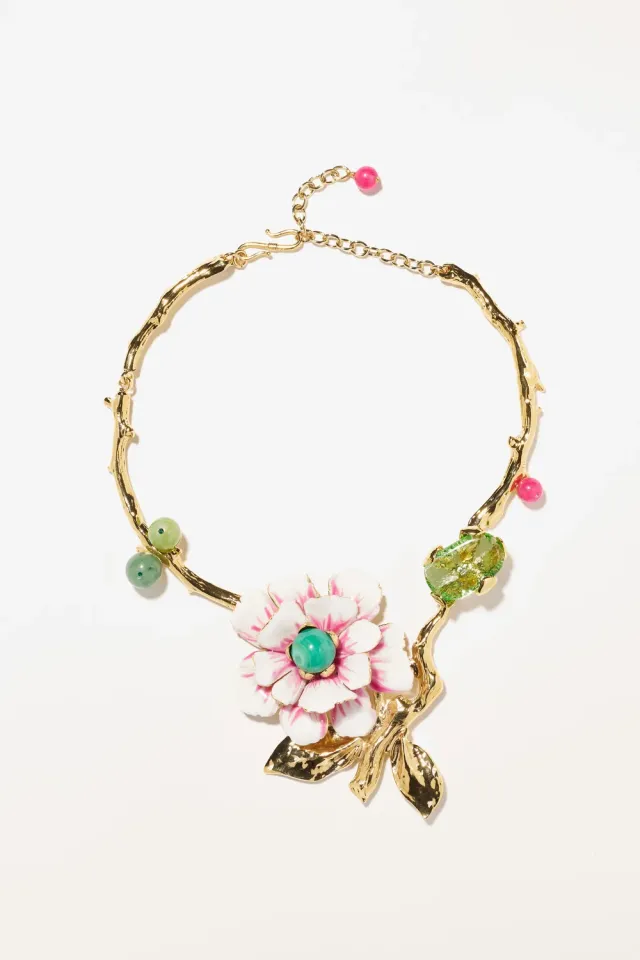 Philippe Ferrandis Grace collier grande fleur