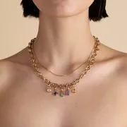 Astrid & Miyu Essential Box Chain collier chaîne doré