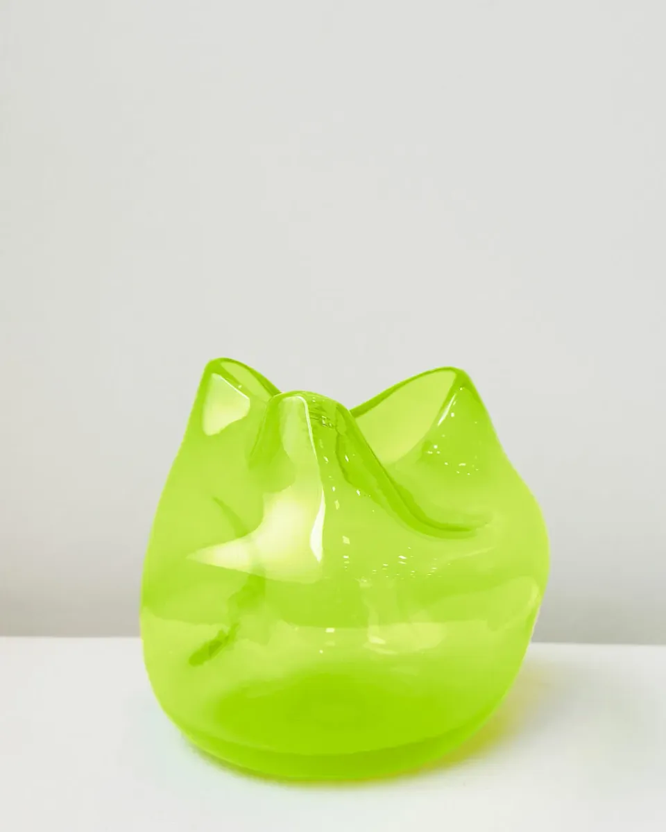 Completedworks The Bubble to End all Bubbles vase vert acide