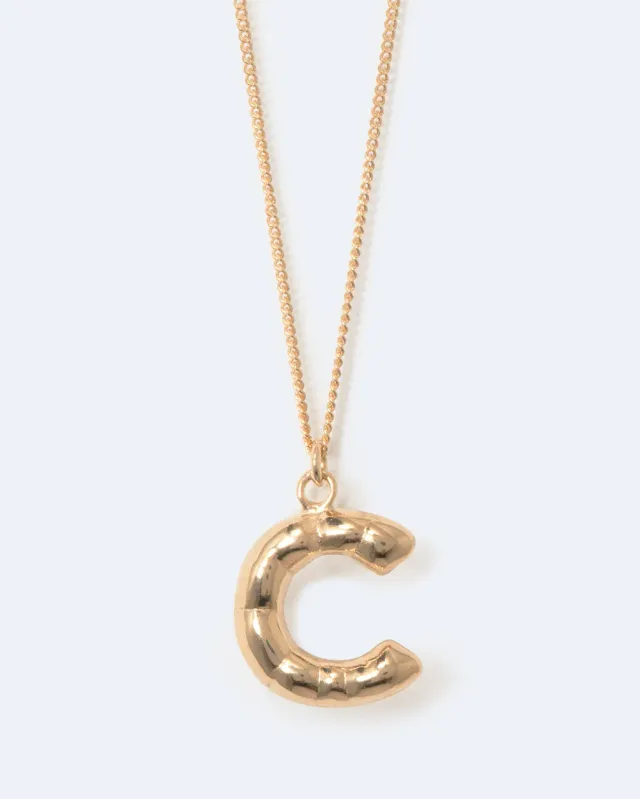 Completedworks Classicworks C collier plaqué or