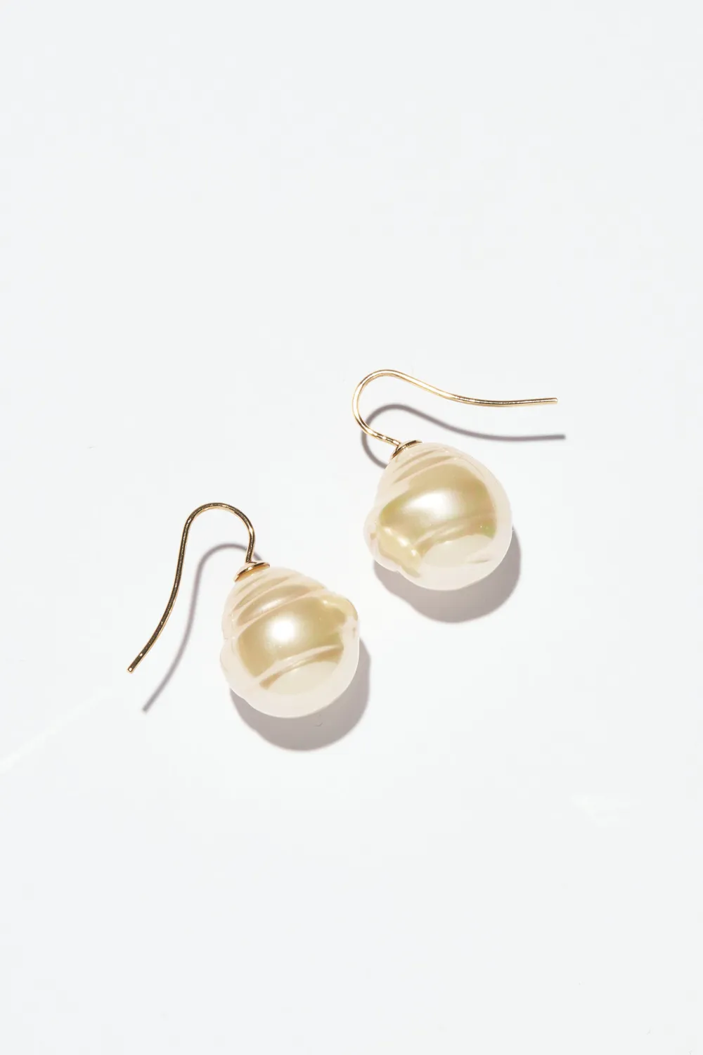 Philippe Ferrandis Pearly Pear boucles perles verre