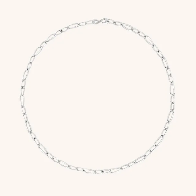 Astrid & Miyu Infinite Slim collier argent fin