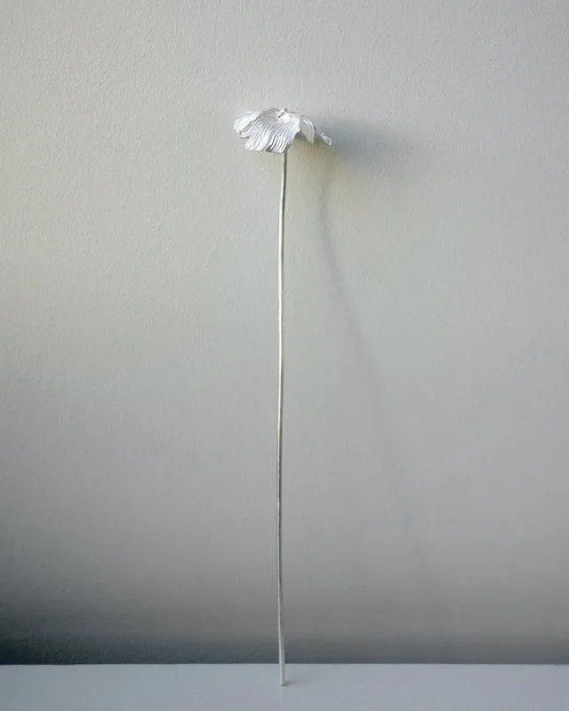Completedworks Ebb III décoration fleur argent sterling
