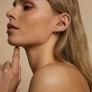 Astrid & Miyu Horseshoe piercing or blanc massif