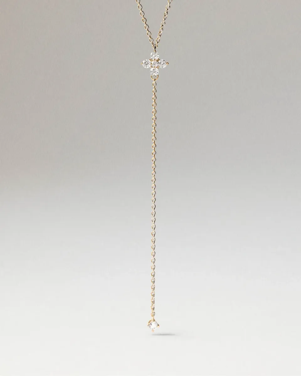 PDPAOLA Maggie collier or diamants
