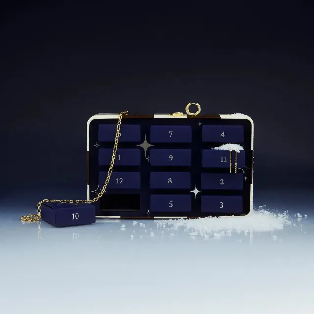 Astrid & Miyu 12 Day Advent Calendar coffret 12 bijoux or