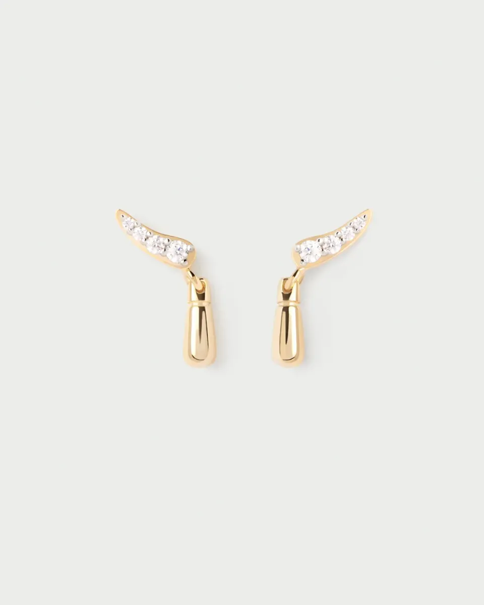 PDPAOLA Kira puces d’oreilles zircone 12 mm