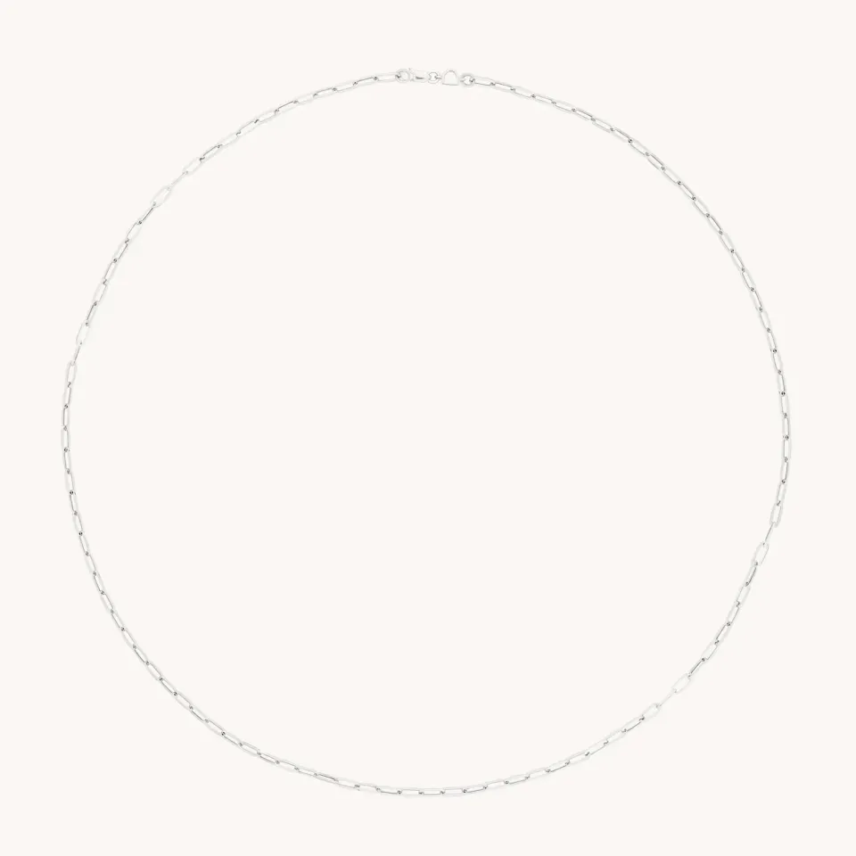 Astrid & Miyu Piccadilly Story collier or blanc massif