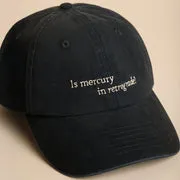 Astrid & Miyu Mercury in Retrograde casquette bleu foncé