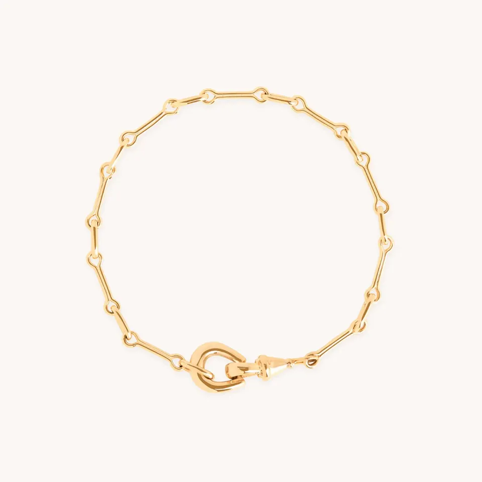 Astrid & Miyu Hardware Chain bracelet doré