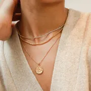 Astrid & Miyu Tennis Chain collier doré rivière