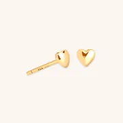 Astrid & Miyu Heart Signet bague cœur dorée