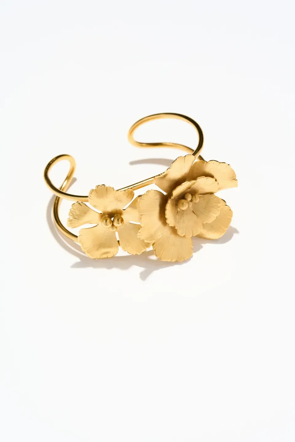Philippe Ferrandis Magnolia bracelet manchette ouvert