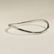 Astrid & Miyu Hardware Chain bracelet argenté