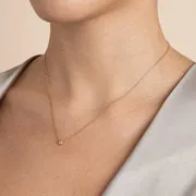 Astrid & Miyu Essential Crystal Pendant collier doré