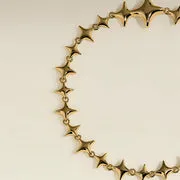 Astrid & Miyu Cosmic Star Chain bracelet doré étoile