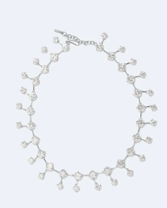 Completedworks Memory Lane collier argent zirconia