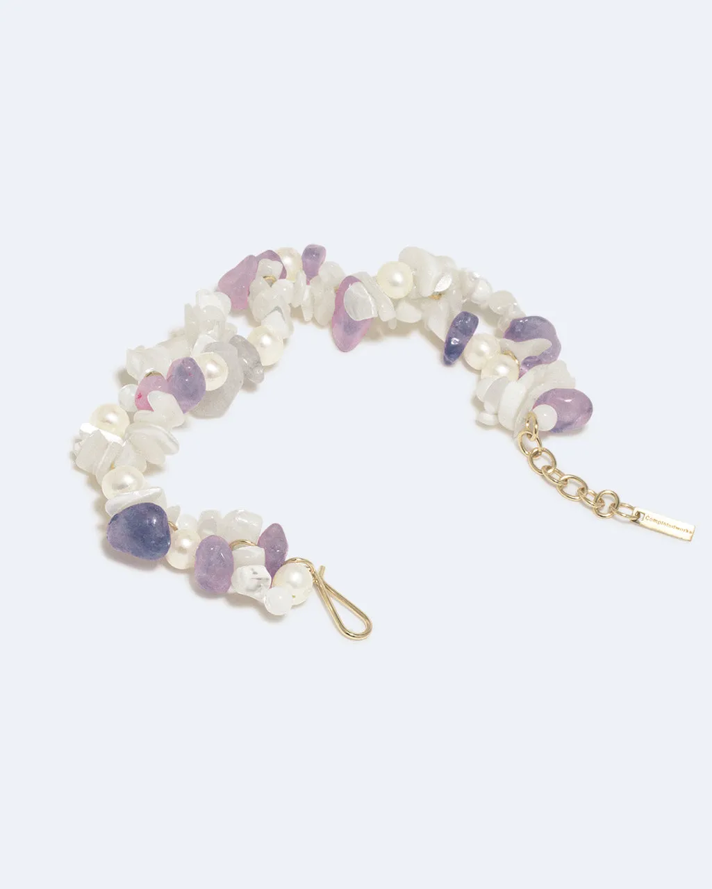 Completedworks Shifting Stream bracelet perles améthyste