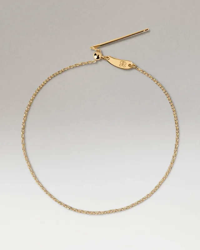 PDPAOLA Charms bracelet chaîne plaqué or sans pierre