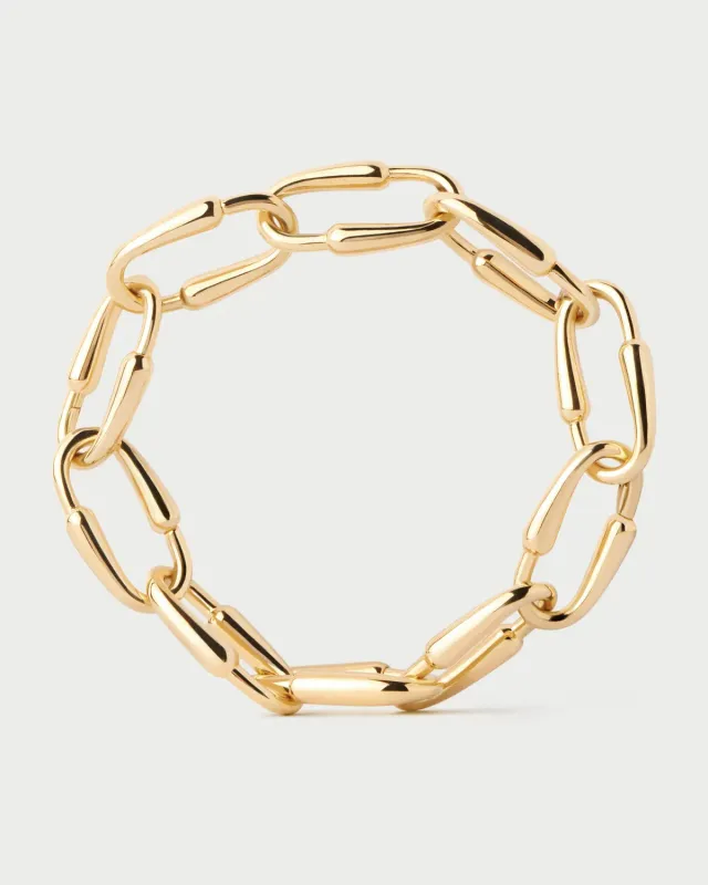 PDPAOLA Loop bracelet chaîne ajustable 21 cm