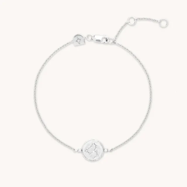 Astrid & Miyu Leo Zodiac bracelet argent lion