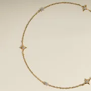 Astrid & Miyu Cosmic Star Charm bracelet doré étoile