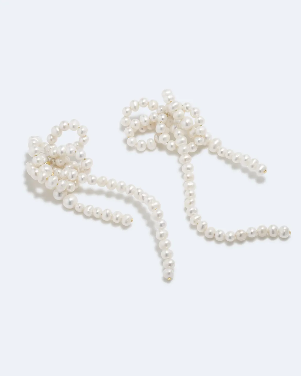 Completedworks Time's Frequency boucles d'oreilles perle vermeil