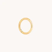 Astrid & Miyu Green Titanium piercing stud doré vert