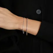 Astrid & Miyu Tennis set bracelets doré rivière
