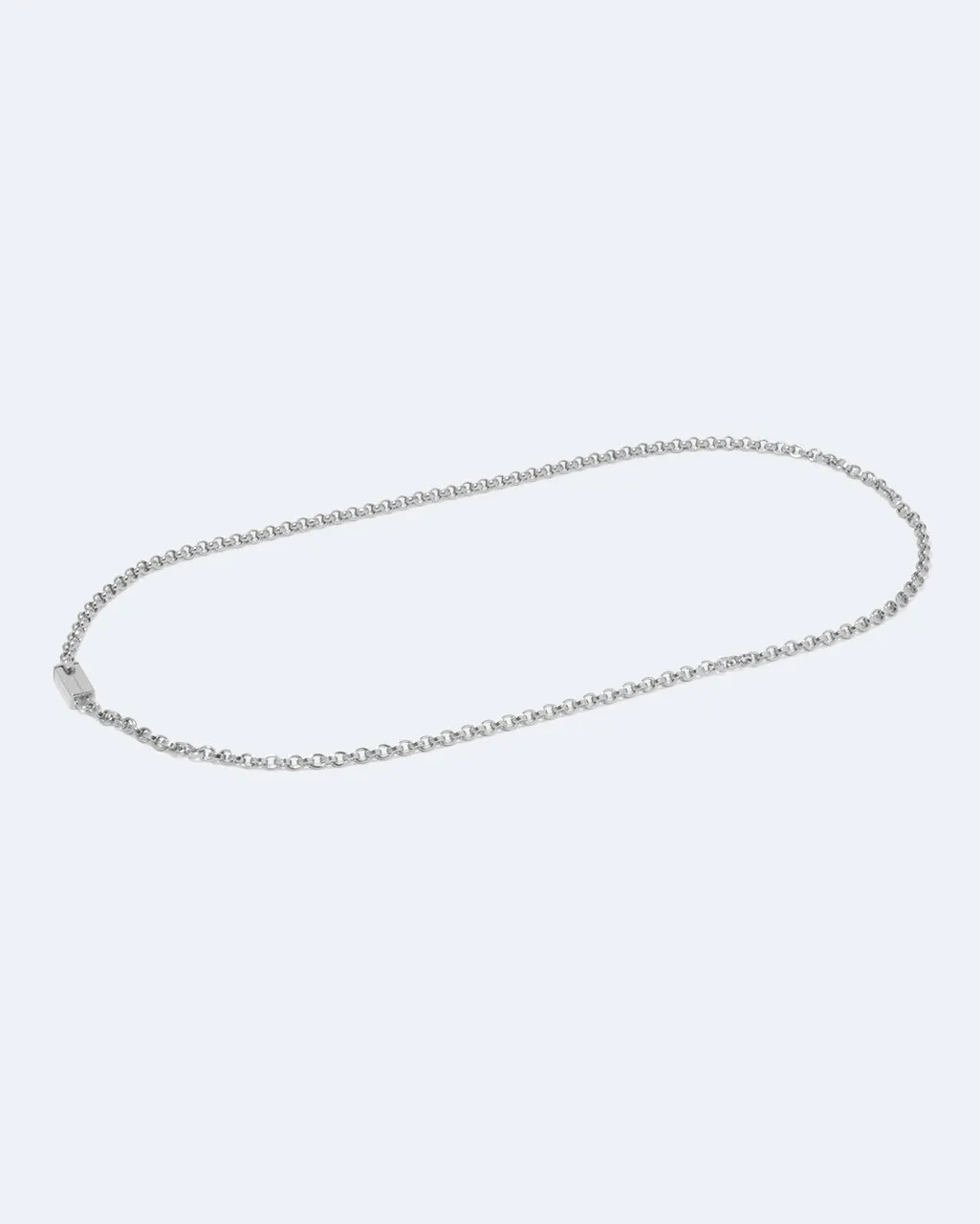 Completedworks H21 collier argent plaqué platine