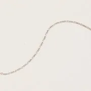 Astrid & Miyu Soho collier or blanc massif chaîne