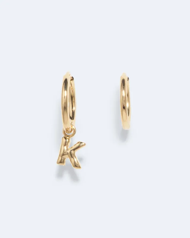 Completedworks Classicworks K boucles lettre vermeil