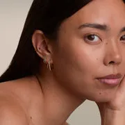 Astrid & Miyu Illusion Essential ear cuff doré sans perçage