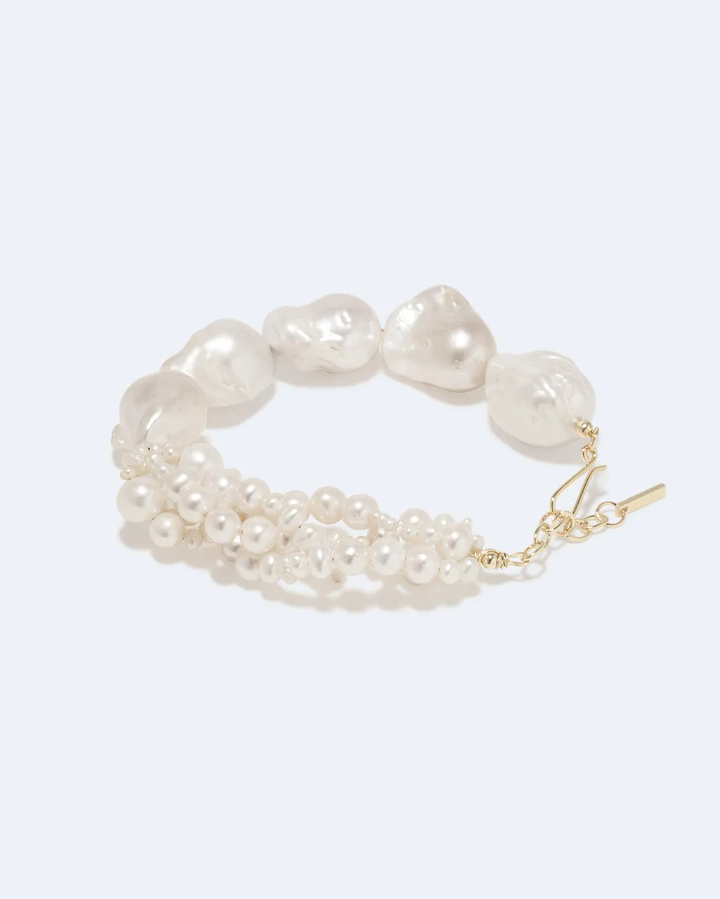 Completedworks Parade of Possibilities bracelet perle doré